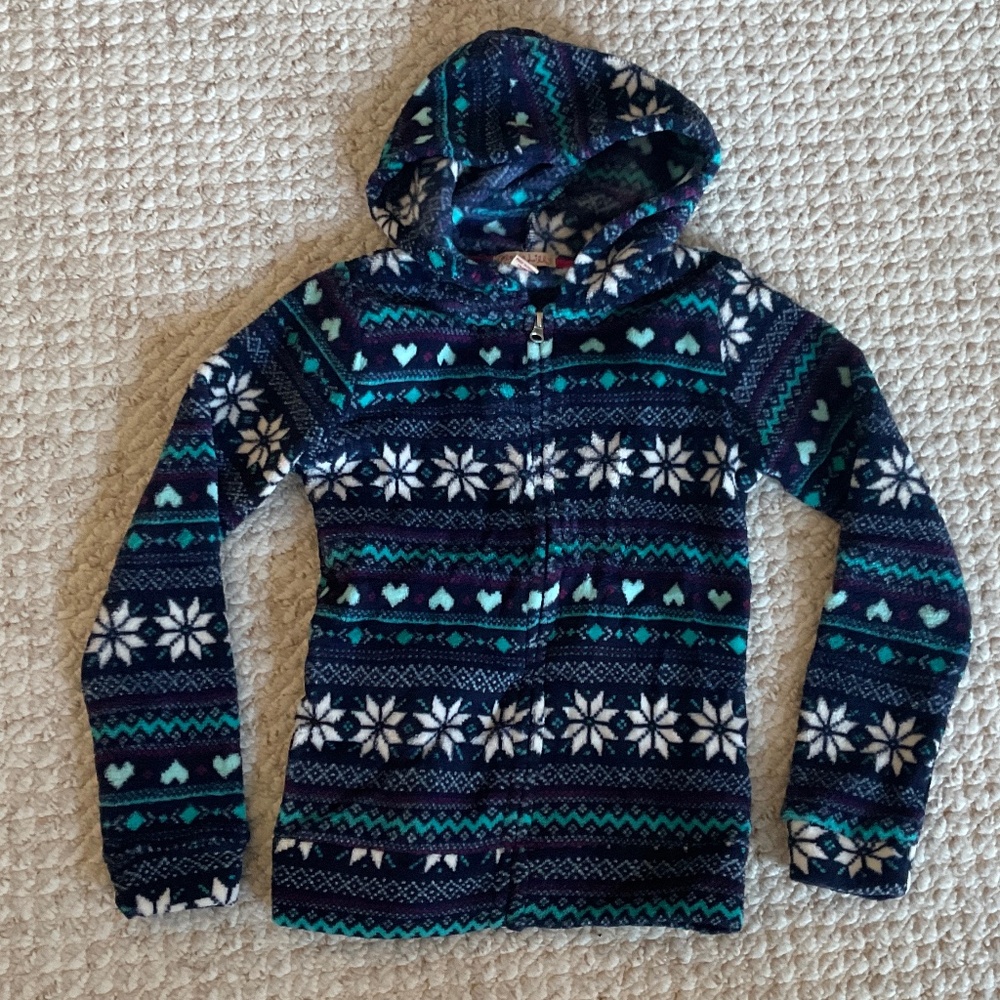 💜 COLETTE LILLY Girls fleece - size 10-12